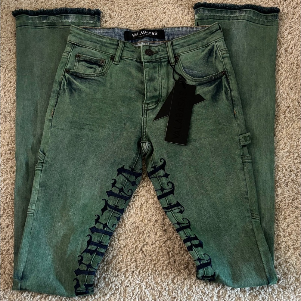 Green Men's Jeans
